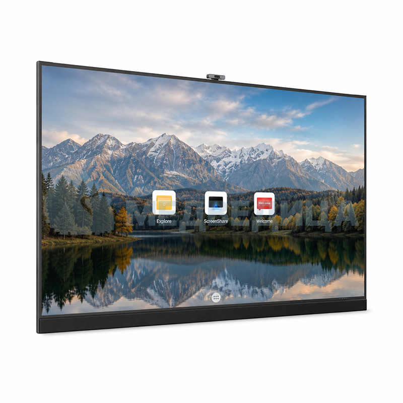 Интерьерный LED-экран 116", шаг 2 пикселя