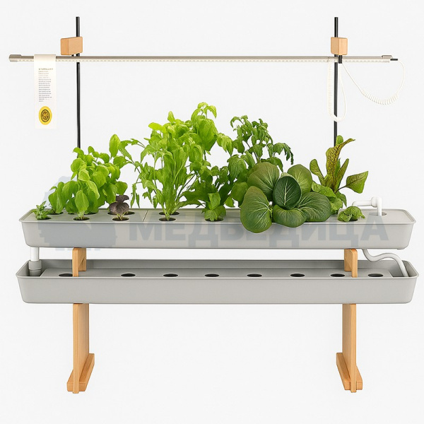 Комплект лабораторного оборудования  «Растения и их среда обитания» со стартовым набором расходных материалов.  