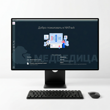 Программное обеспечение для разработки моделей сверточных нейронных сетей прямого распространения, их обучения и экспорта «NNTRACK» 