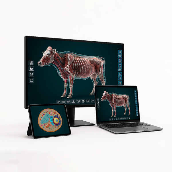 Интерактивное наглядное 3D пособие «Познание: Животноводство и современные корма»