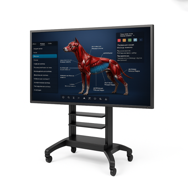 Виртуальный учебный комплекс «Интерактивный трехмерный атлас анатомии животных»