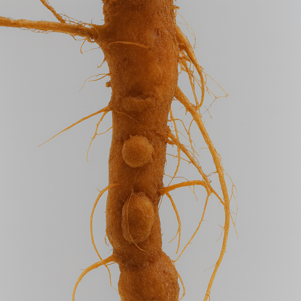 Влажный препарат «Корень бобового растения с клубеньками»