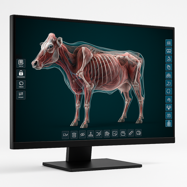 Интерактивное наглядное 3D пособие «Познание: Животноводство и современные корма»