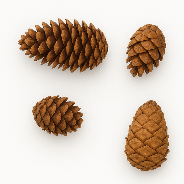 Коллекция «Шишки, плоды, семена деревьев и кустарников»